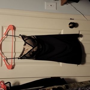 Strapless lace top cut mini dress